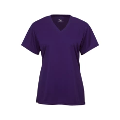 Badger Ladies V-Neck Dry Fit - 4162