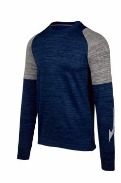 Mizuno Youth Velocity Long Sleeve Crew - 530022