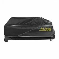 All-Star Pro Catcher's Roller Bag - BB4RB BK
