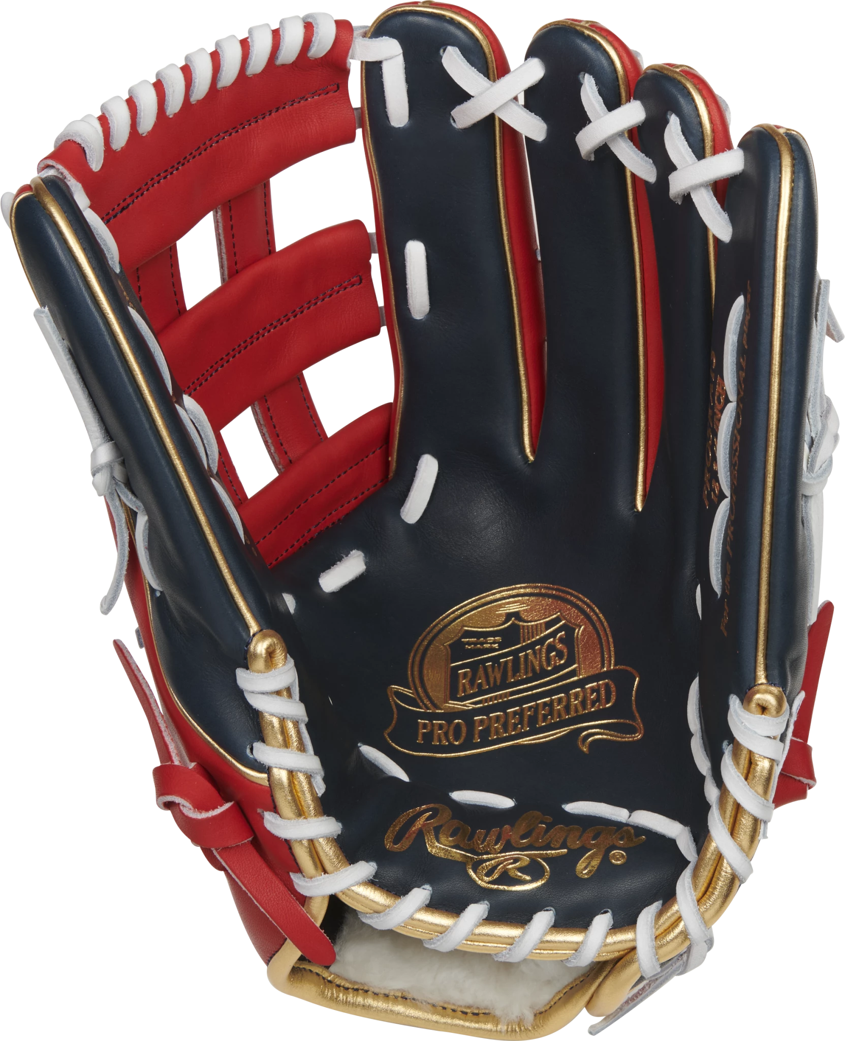 Rawlings Pro Preferred Ronald Acuña Jr. 13" Outfield Baseball Glove - PROSRA13 - Image 4