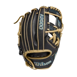 Wilson A2000 Pedroia Fit SCDP15SS Spin Control 11.5" Infield Baseball Glove - WBW100399115