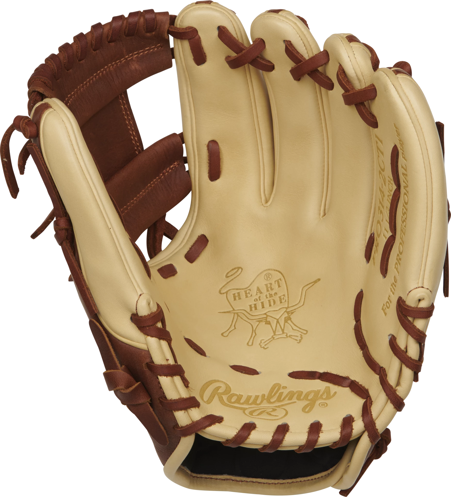 Rawlings Heart Of The Hide 11.5" Infield Baseball Glove - PRO314-2CTI - Image 3