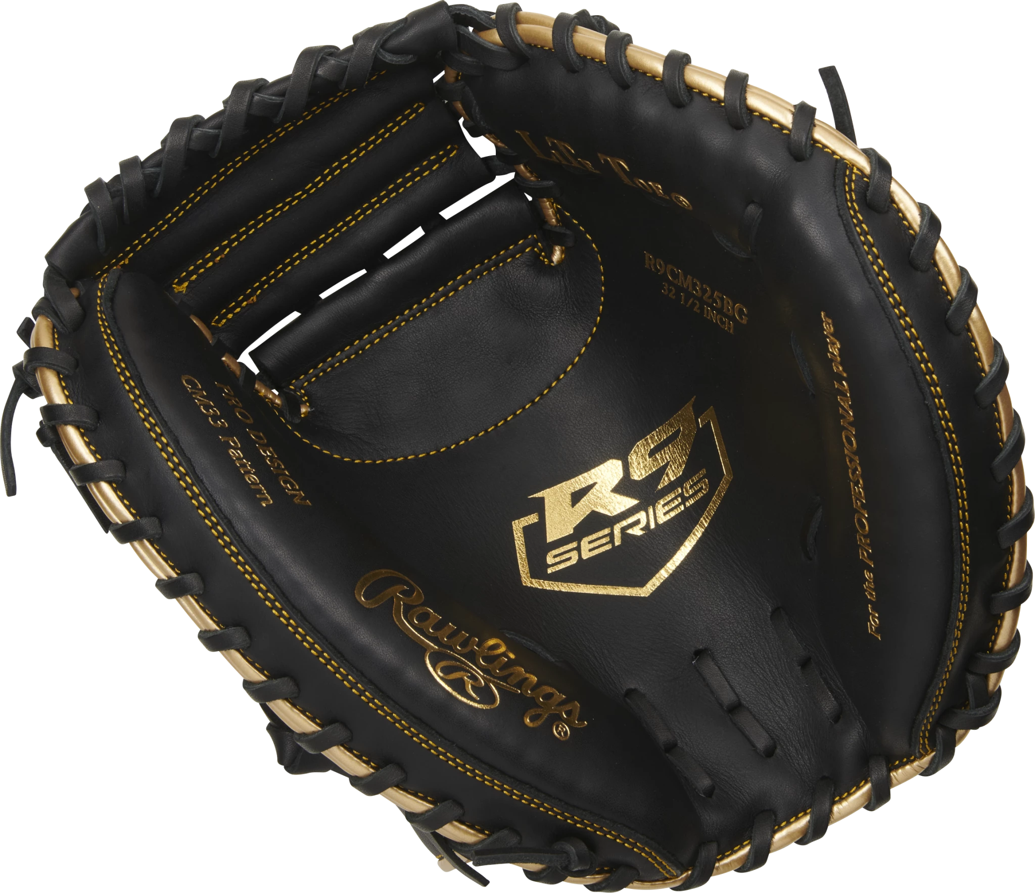 Rawlings R9 Series 32.5" Baseball Catcher's Mitt - R9CM325BG - Image 4