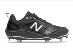 New Balance Fresh Foam Velo 2 Fastpitch Metal Cleats - SMVELOK2 Black/Black